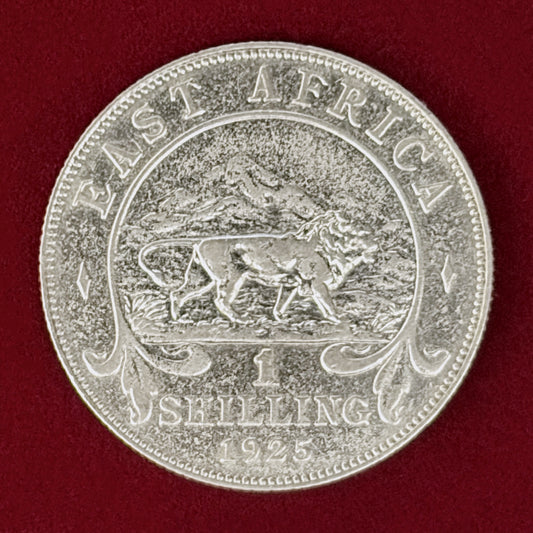 【東アフリカ】シリング 銀貨 1925［B-0000897］