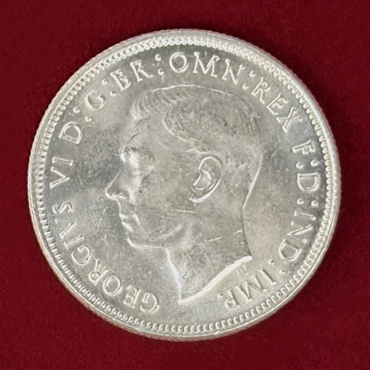【オーストラリア】フローリン 銀貨 1945［B-0000899］