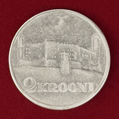 【エストニア】2クローン 銀貨 1930［B-0000900］