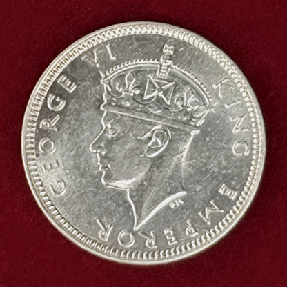 【フィジー】6ペンス 銀貨 1942［B-0000918］