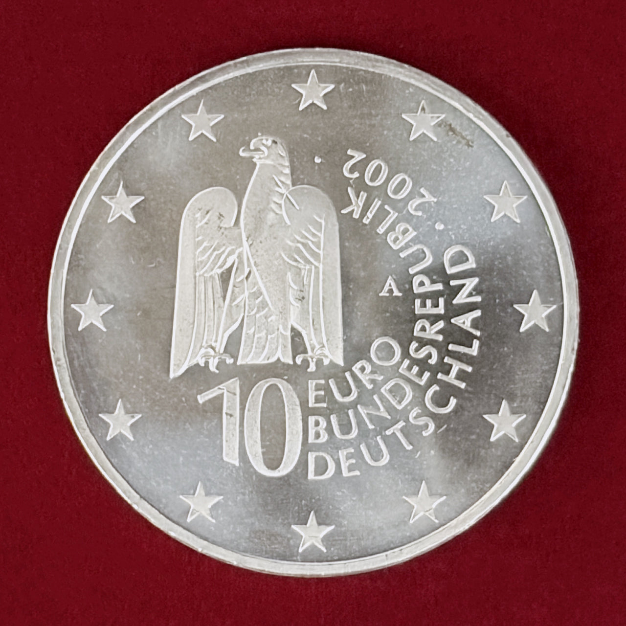 【ドイツ】ベルリンの博物館島 10ユーロ 銀貨 2002［B-0000925］