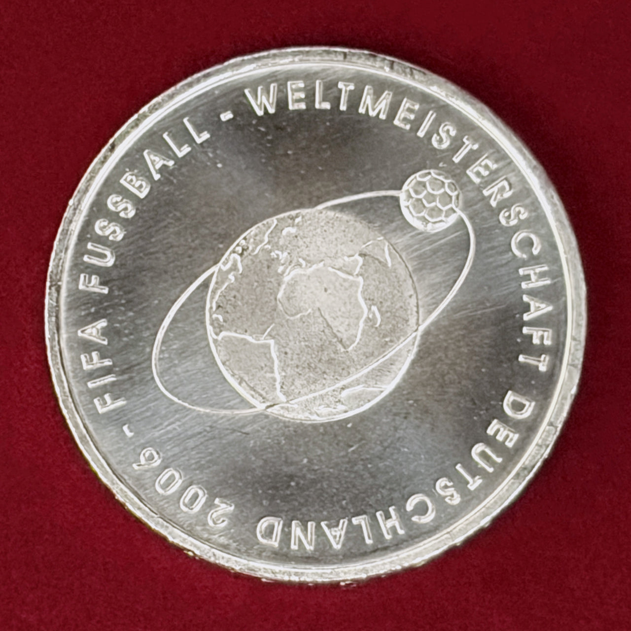 【ドイツ】2006年FIFAワールドカップドイツ大会記念 10ユーロ 銀貨 2004［B-0000936］