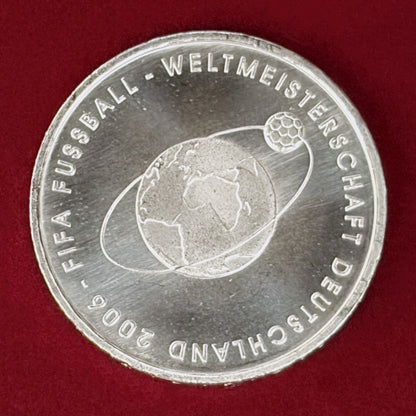 【ドイツ】2006年FIFAワールドカップドイツ大会記念 10ユーロ 銀貨 2004［B-0000936］