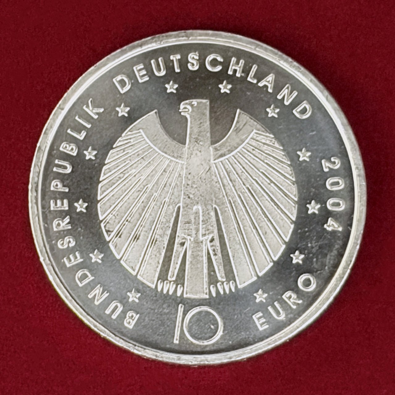 ドイツ】2006年FIFAワールドカップドイツ大会記念 10ユーロ 銀貨 2004