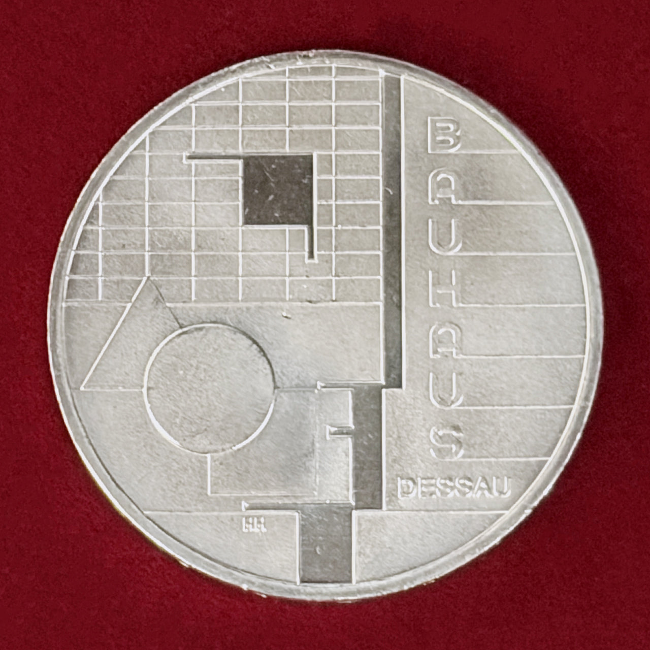 【ドイツ】バウハウス・デッサウ記念 10ユーロ 銀貨 2004［B-0000937］