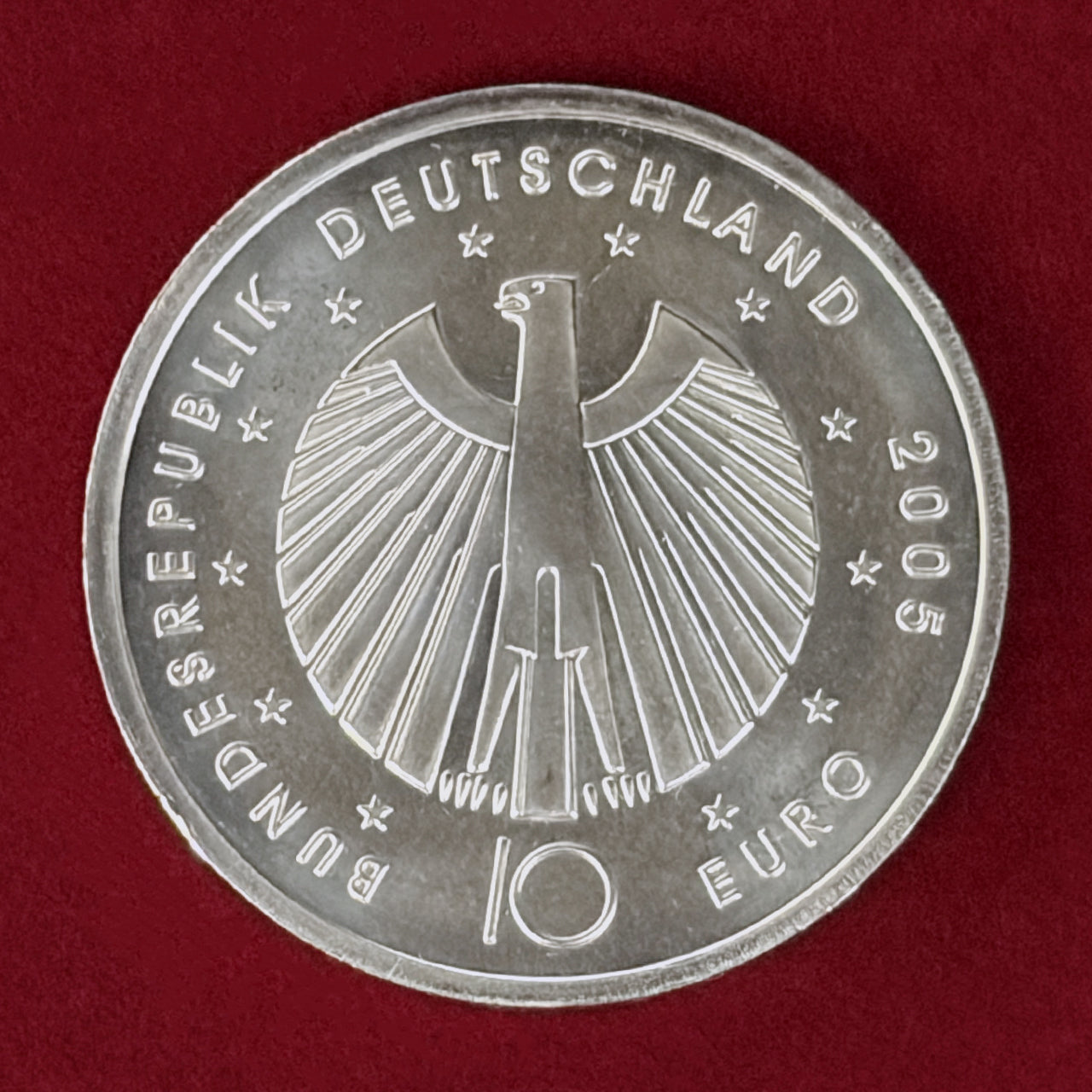 【ドイツ】2006年FIFAワールドカップ ドイツ大会記念 10ユーロ 銀貨 2005［B-0000947］