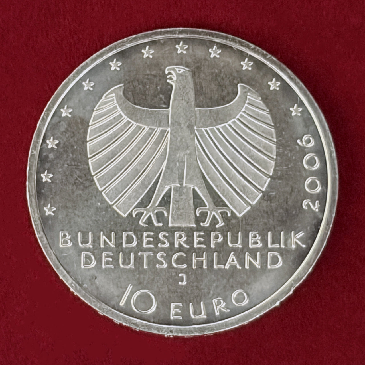 ドイツ】ハンザ同盟創設650周年記念 10ユーロ 銀貨 2006［B-0000950