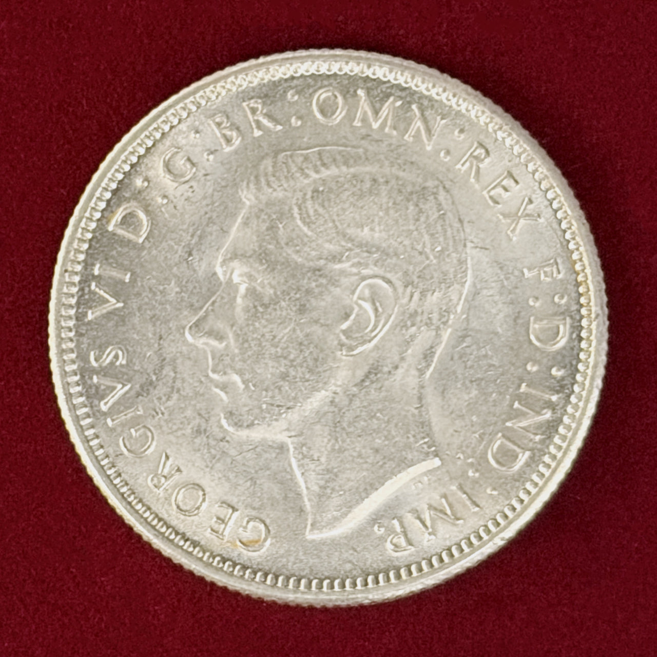 【オーストラリア】フローリン 銀貨 1940［B-0000969］