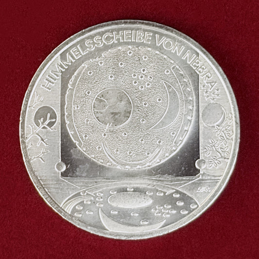 【ドイツ】ネブラ・スカイディスク 10ユーロ 銀貨 2008［B-0000971］