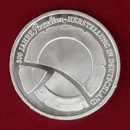 【ドイツ】磁器(ポーセリン)製造300周年記念 10ユーロ 銀貨 2010［B-0000975］