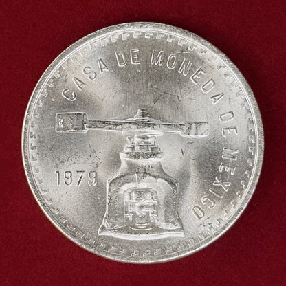 【メキシコ】1オンザ 銀貨 1979［B-0000987］