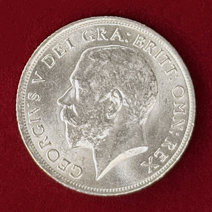 【イギリス】シリング 銀貨 1915［B-0000992］