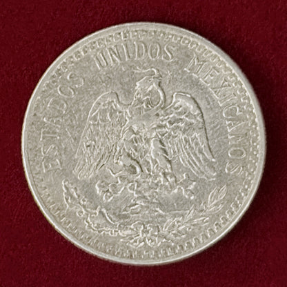 【メキシコ】20センタボ 銀貨 1919［B-0001060］