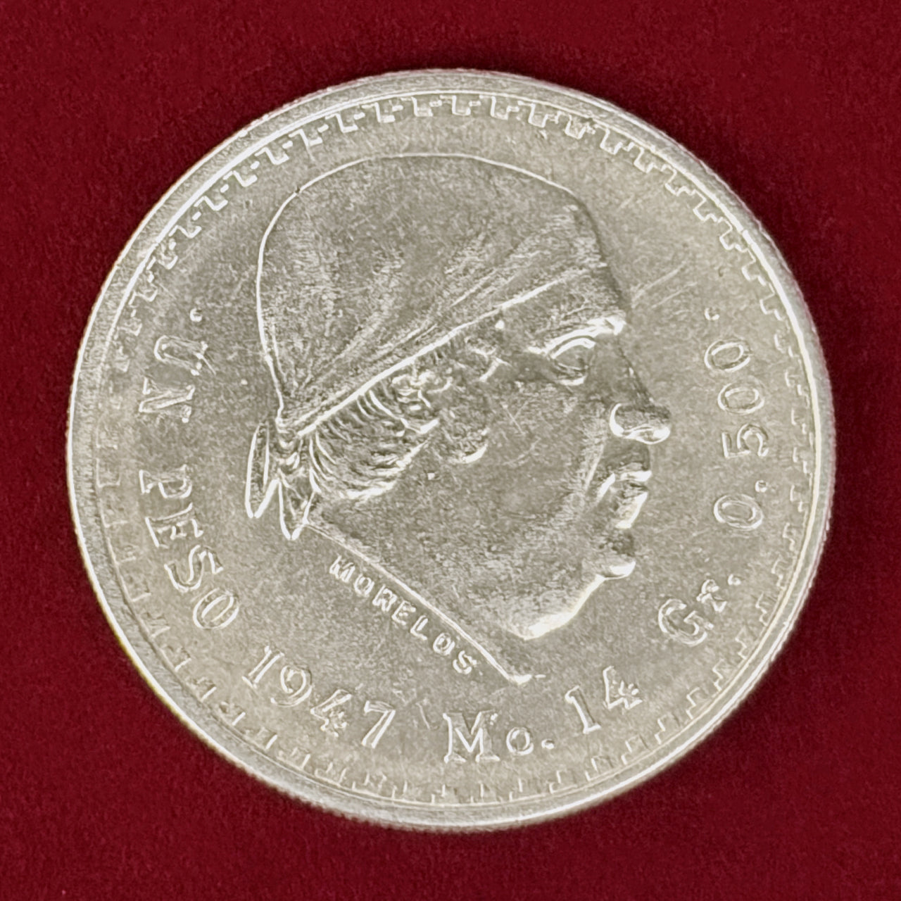 メキシコ】ペソ 銀貨 1947［B-0001064］ – ワールドコインズ・ジャパン