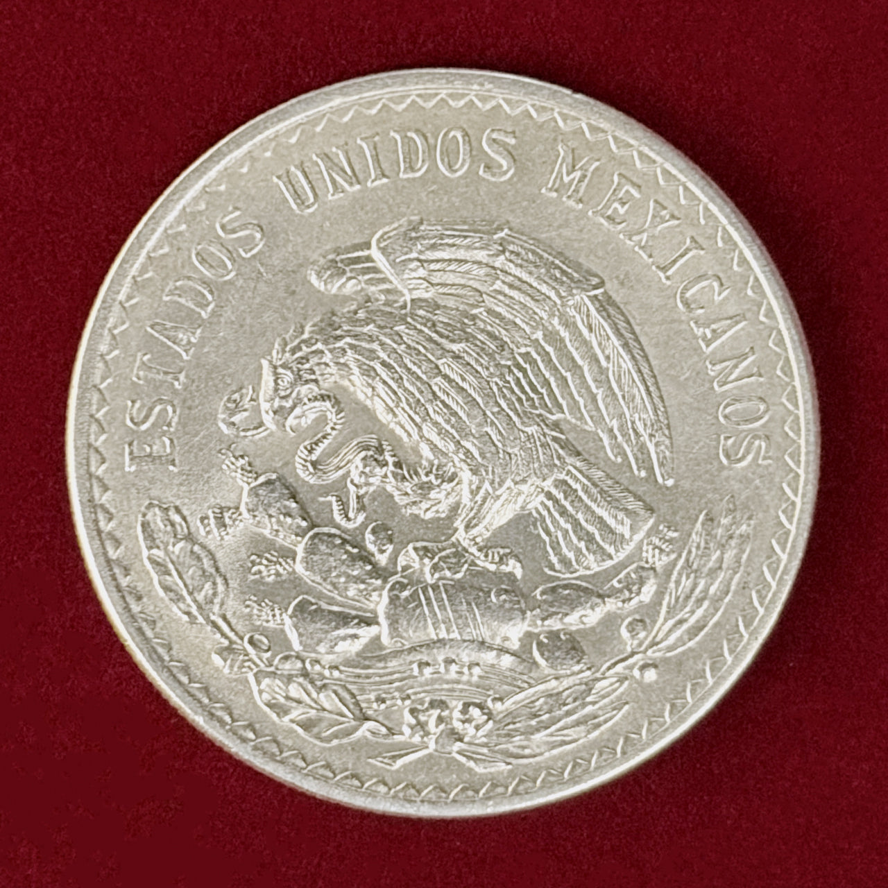 【メキシコ】ペソ 銀貨 1947［B-0001064］