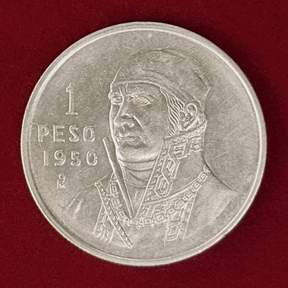 【メキシコ】ペソ 銀貨 1950［B-0001065］