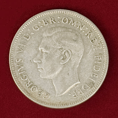 【オーストラリア】フローリン 銀貨 1952［B-0001073］