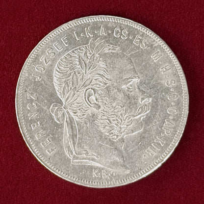 【ハンガリー】フォリント 銀貨 1879［B-0001113］