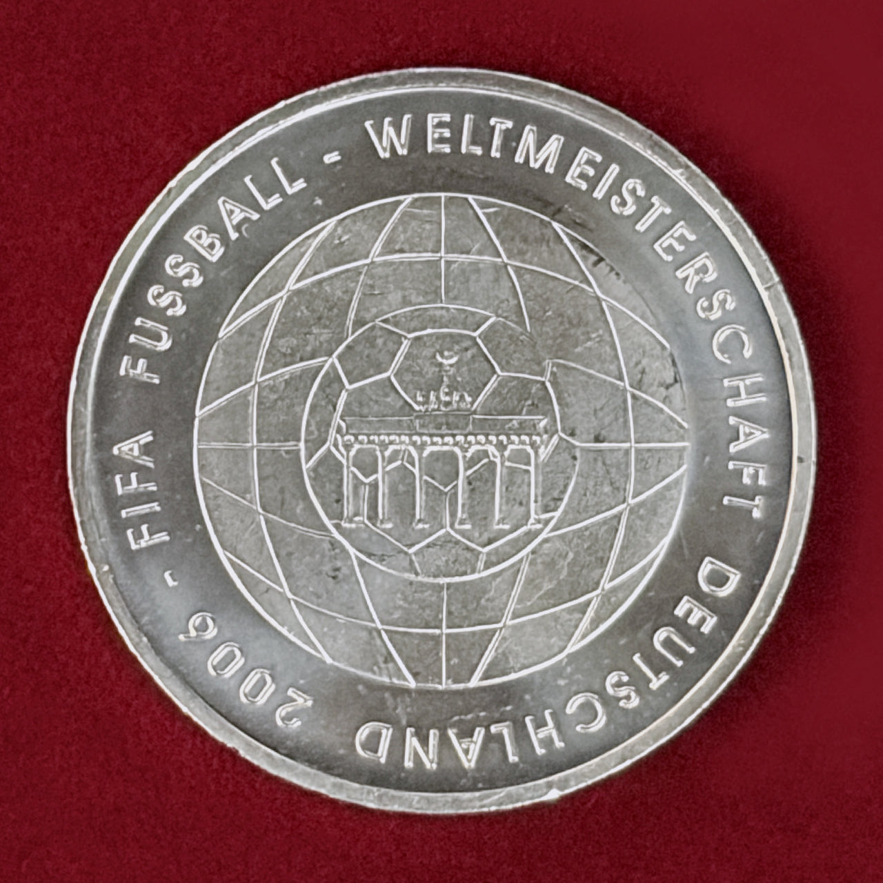 【ドイツ】2006年FIFAワールドカップドイツ大会記念 10ユーロ 銀貨 2006［B-0001120］