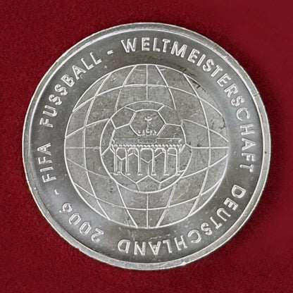 【ドイツ】2006年FIFAワールドカップドイツ大会記念 10ユーロ 銀貨 2006［B-0001120］