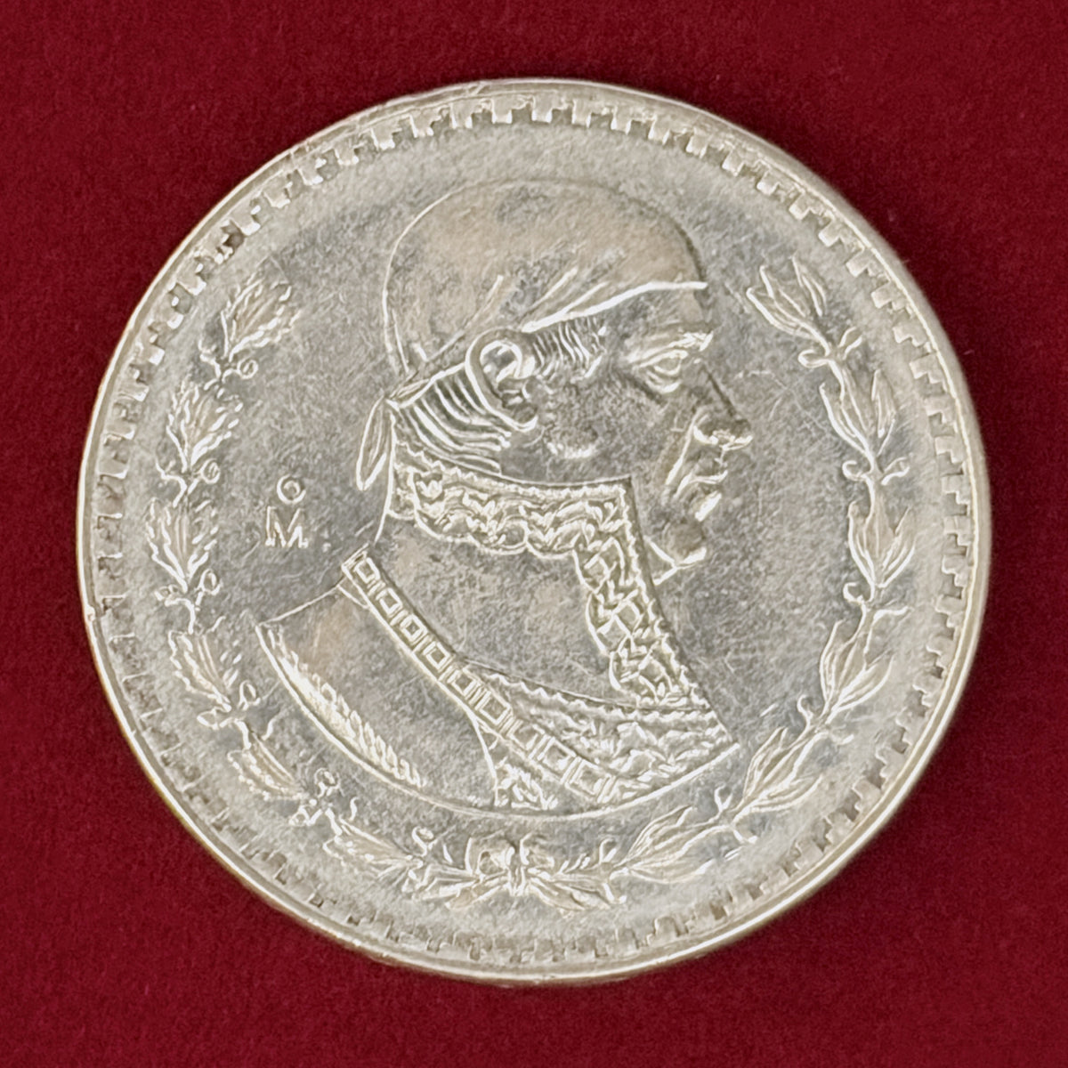 [Mexico] Morelos Tepalcana 1 Peso Silver Coin [B-0000546]