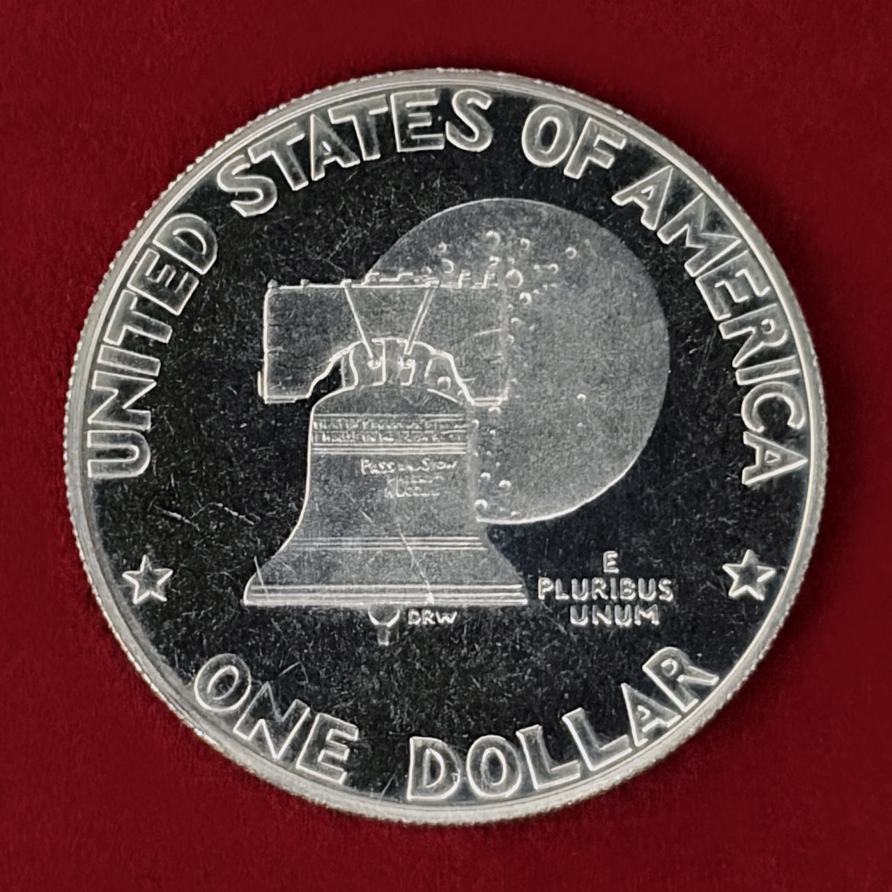 アメリカ】アイゼンハワー 建国200周年記念 1ドル 銀貨 プルーフ 1976