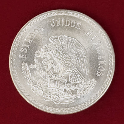 【メキシコ】5ペソ 銀貨 1948［B-0001150］