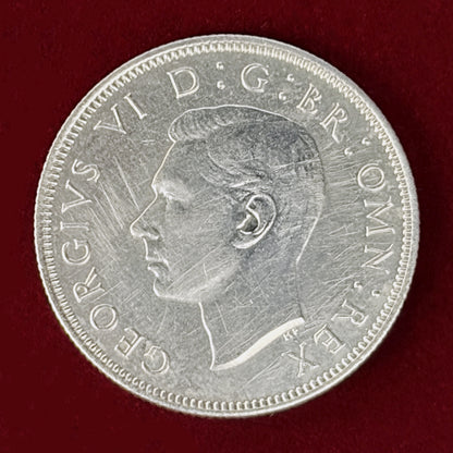【イギリス】フローリン 銀貨 1941［B-0001156］