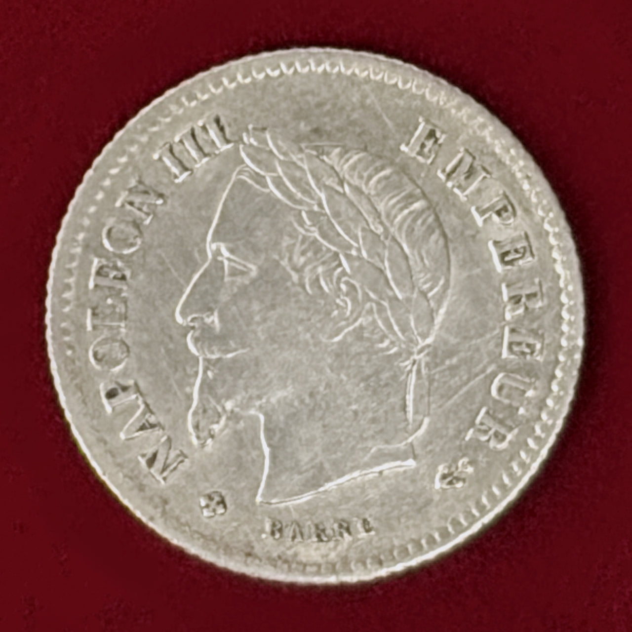 仏1856年A ナポレオン3世50C銀貨 Petits Différents美品 フランス】ナポレオン3世 20セント 銀貨 1867［B-0001163］ – ワールド