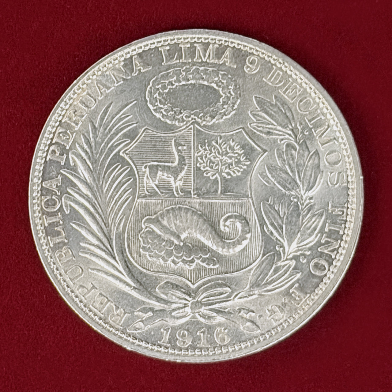 ペルー】1ソル 銀貨 1916［B-0001165］ – ワールドコインズ・ジャパン