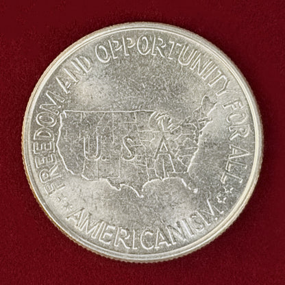 【アメリカ】ジョージ・ワシントン・カーバー 1/2ドル 銀貨 1952［B-0001166］