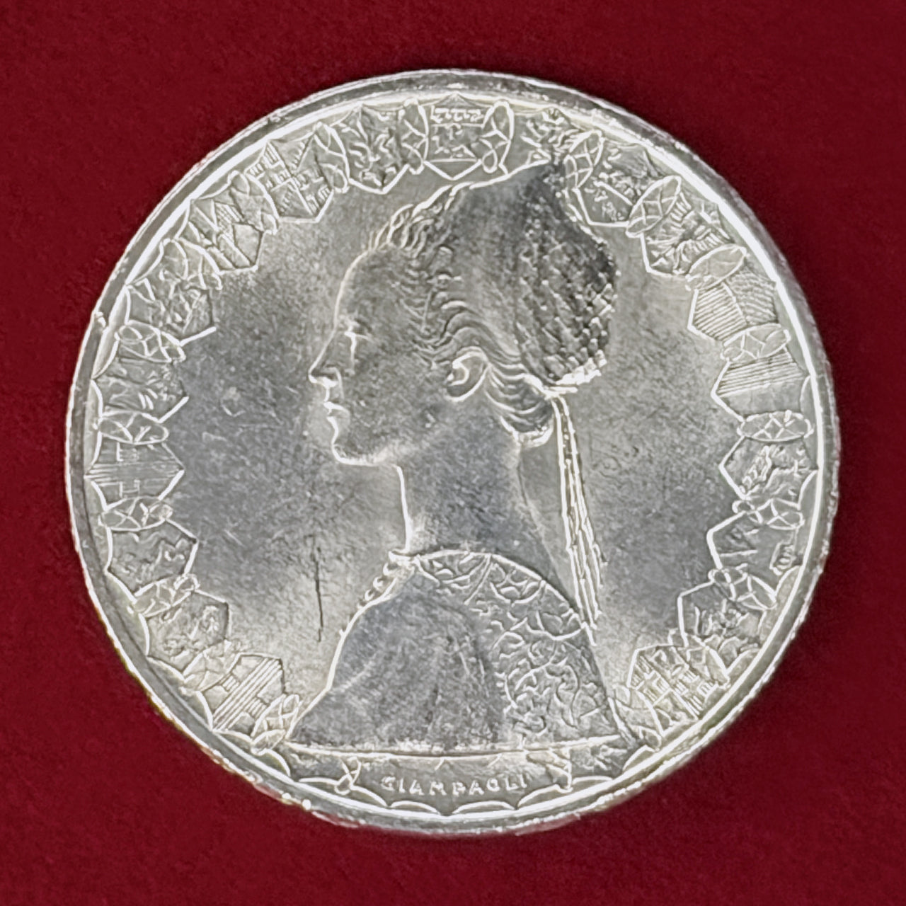 イタリア】500リラ 銀貨 1958［B-0001175］ – ワールドコインズ・ジャパン