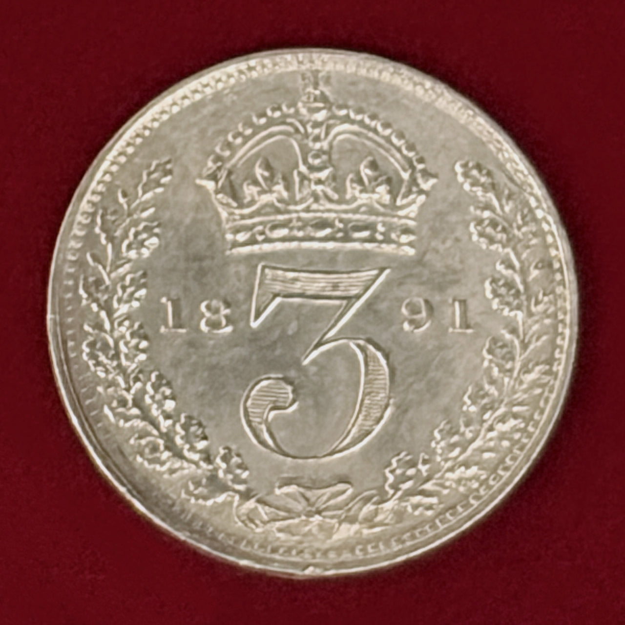 イギリス】3ペンス 銀貨 1891［B-0001184］ – ワールドコインズ・ジャパン