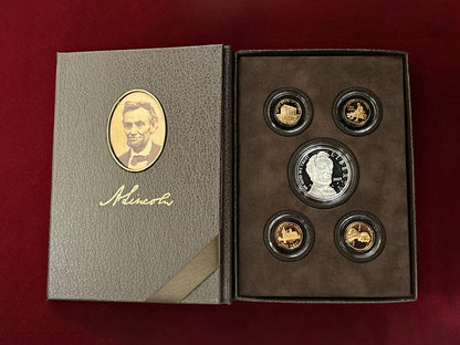 [USA] Lincoln 1 cent proof set of 4, 2009 [C-0000096]