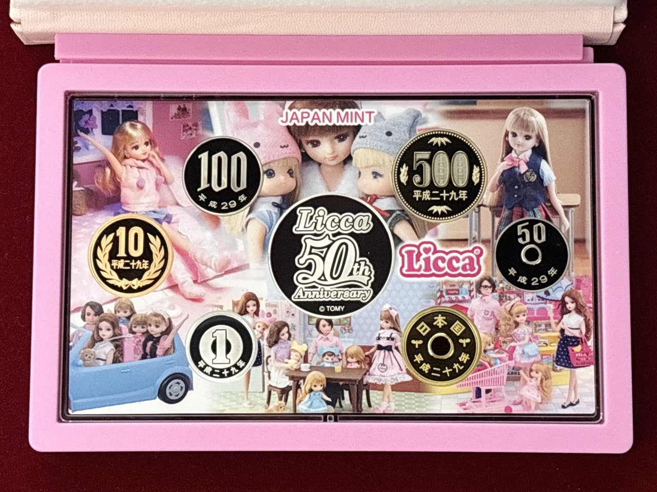 [Japan] Licca-chan 50th Anniversary 2017 Proof Coin Set [C-0000133]