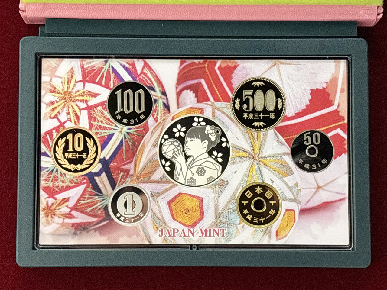 [Japan] Cherry Blossom Passage 2019 Proof Coin Set [C-0000136]