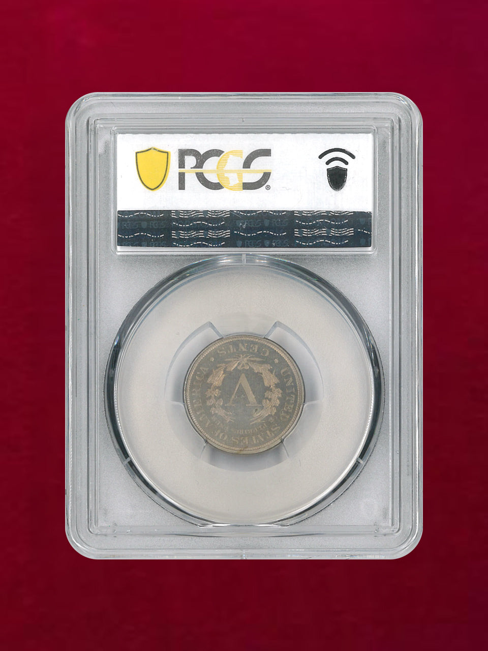 【アメリカ】5セント 白銅貨 1886 PCGS PR65［C-0000162］