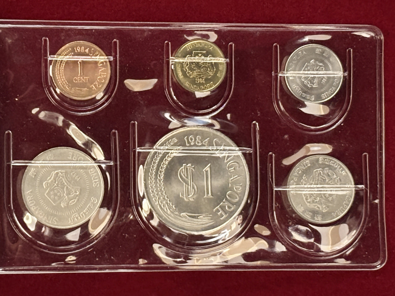 シンガポール】コインセット 12枚組 1984［C-0000306］ – ワールド