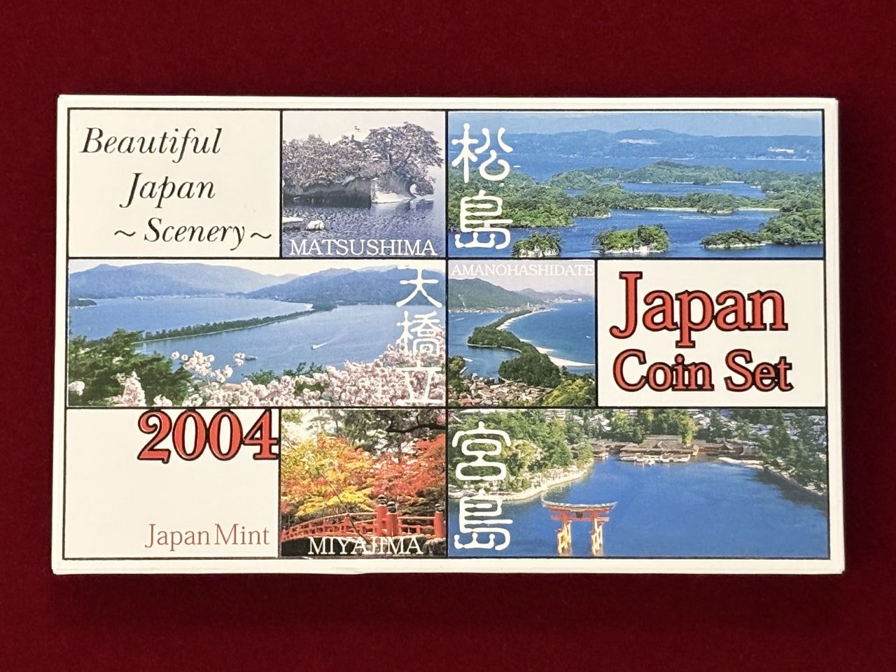 [Japan] Japan Mint Set Three Views of Japan 2004 [C-0000400]