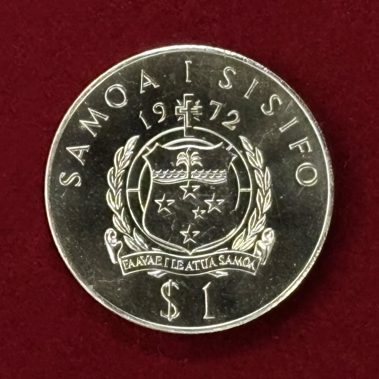 西サモア】1タラ 白銅貨 1972［C-0000498］ – ワールドコインズ・ジャパン