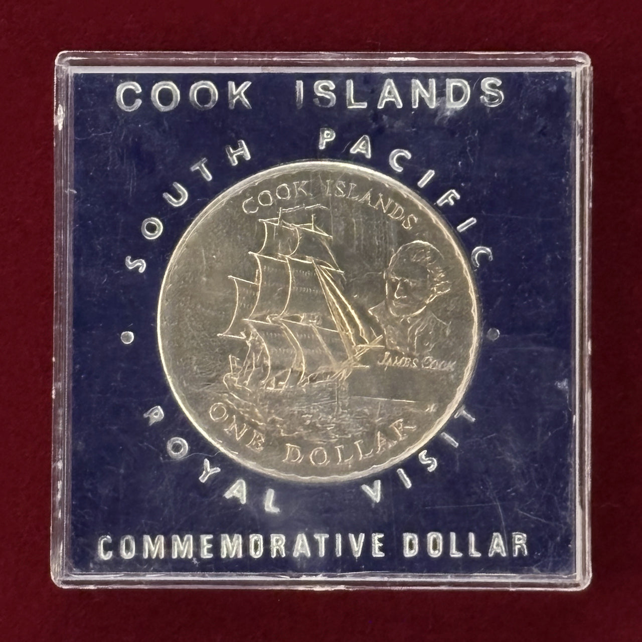 【ニュージーランド】1ドル 白銅貨 1970［C-0000537］