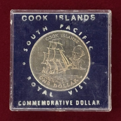 【ニュージーランド】1ドル 白銅貨 1970［C-0000537］