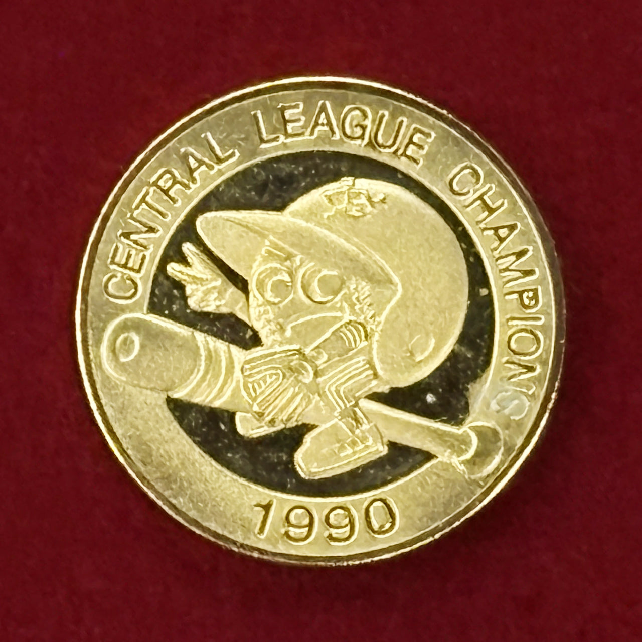 日本】読売ジャイアンツ セ・リーグ2連覇記念メダル 平成2(1990)［C