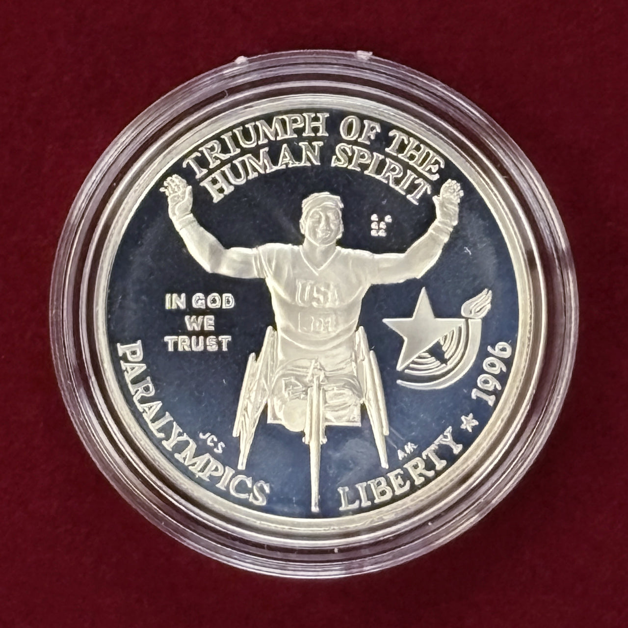 【アメリカ】アトランタオリンピック記念 プルーフセット 2枚組 1996［C-0000625］
