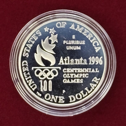 【アメリカ】アトランタオリンピック記念 プルーフセット 2枚組 1996［C-0000625］