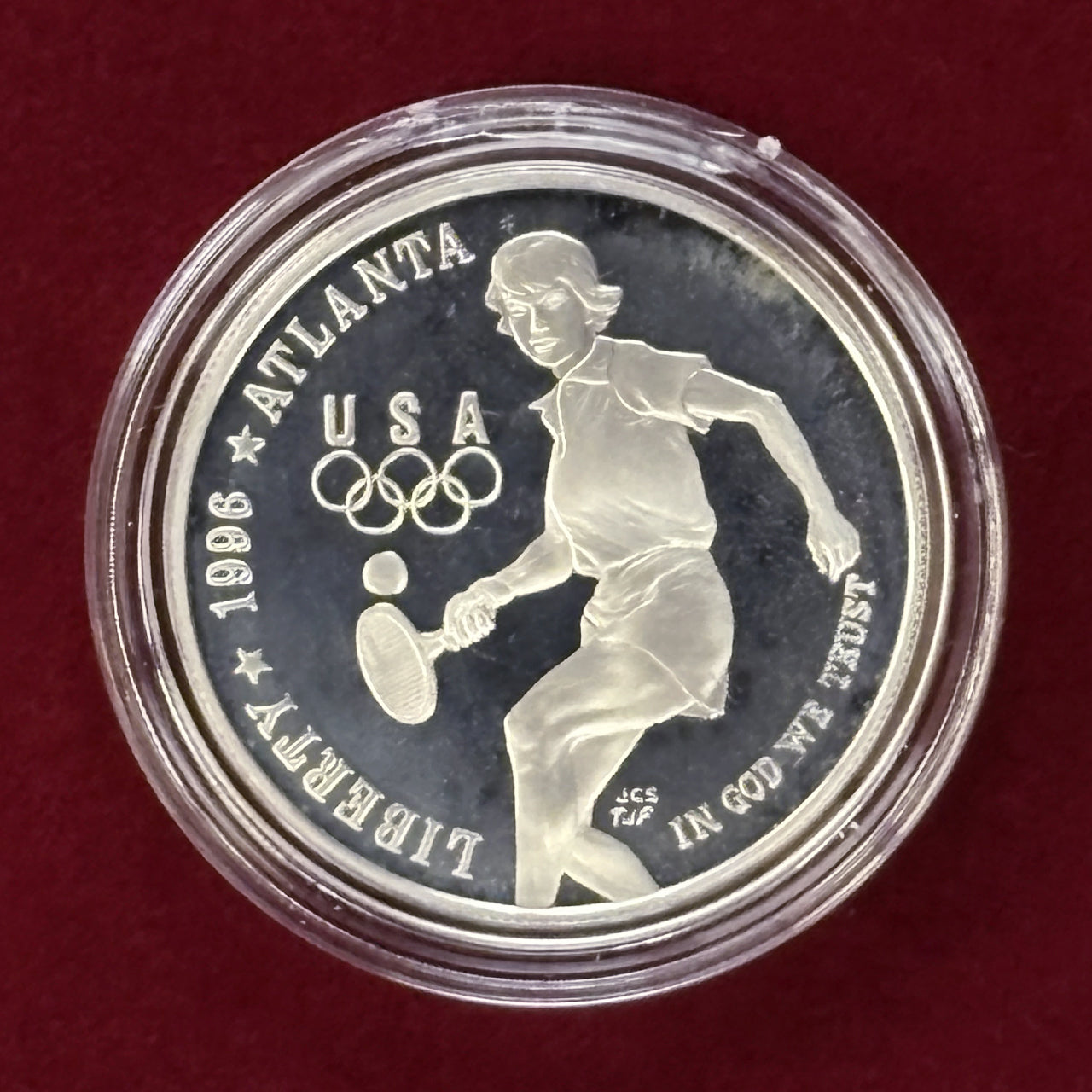 【アメリカ】アトランタオリンピック記念 プルーフセット 2枚組 1996［C-0000625］
