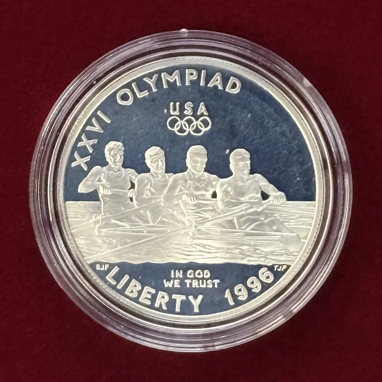 [USA] Atlanta Olympics Commemorative Proof Set, 2-piece set, 1996 [C-0000455]