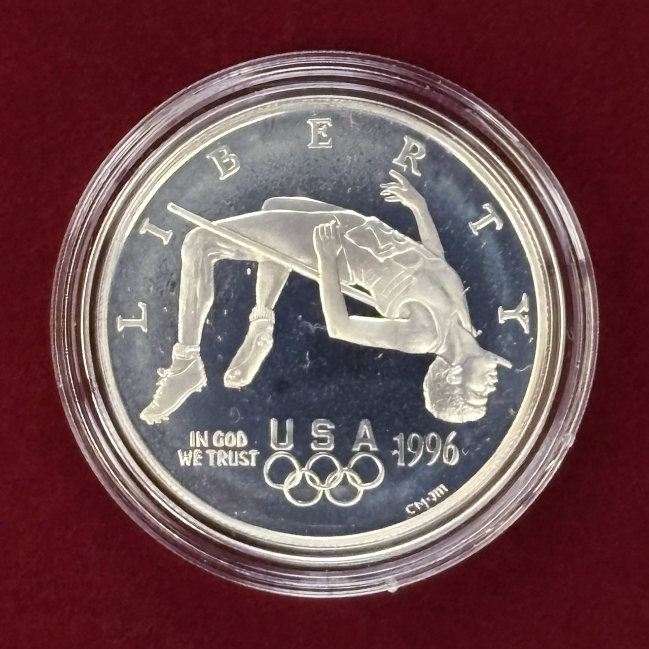 [USA] Atlanta Olympics Commemorative Proof Set, 2-piece set, 1996 [C-0000455]