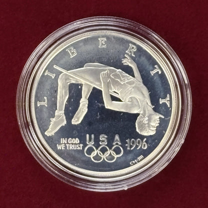[USA] Atlanta Olympics Commemorative Proof Set, 2-piece set, 1996 [C-0000455]