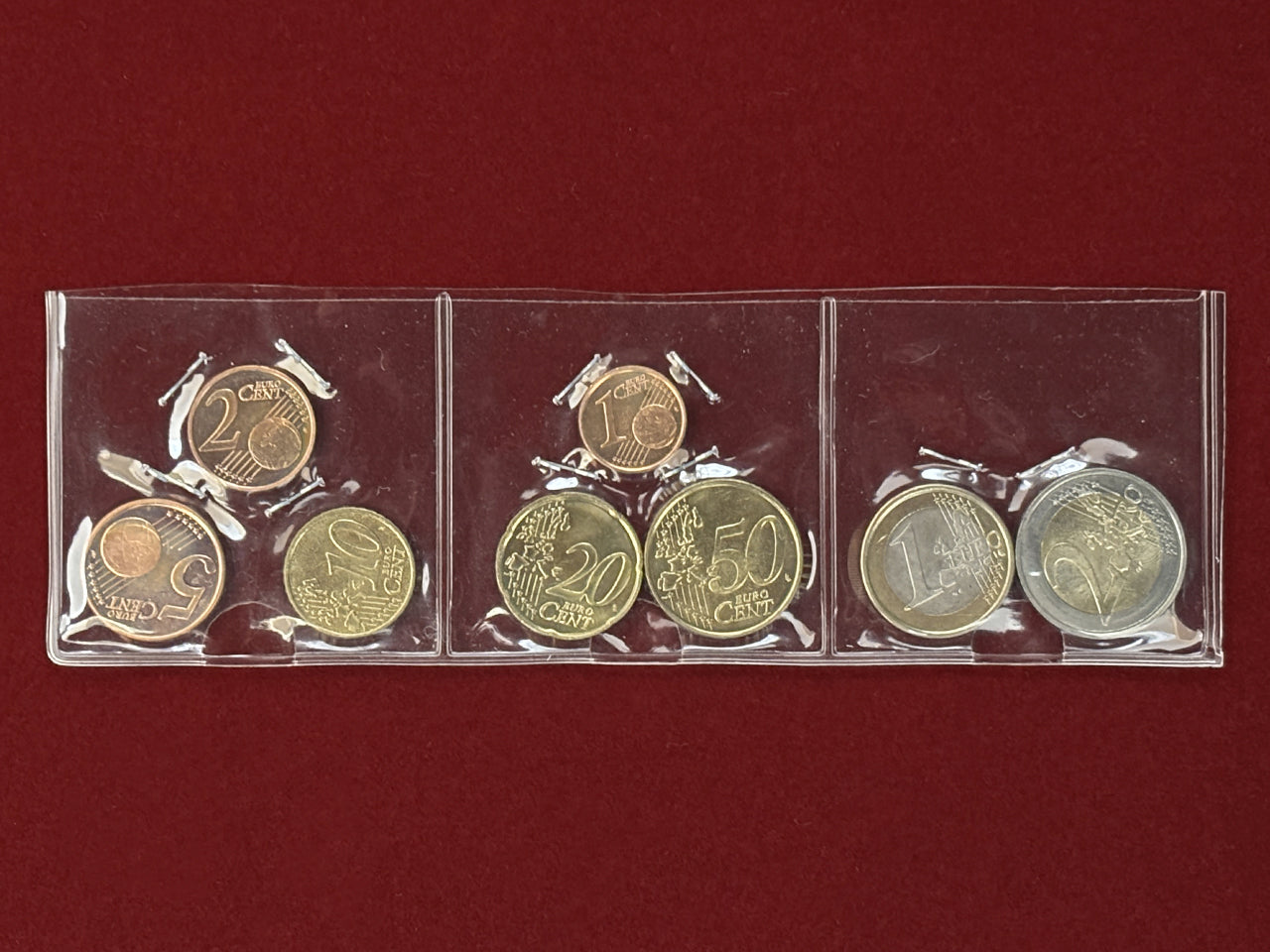 Belgium Euro Coin Set of 8, 1999-2000 [C-0000627]